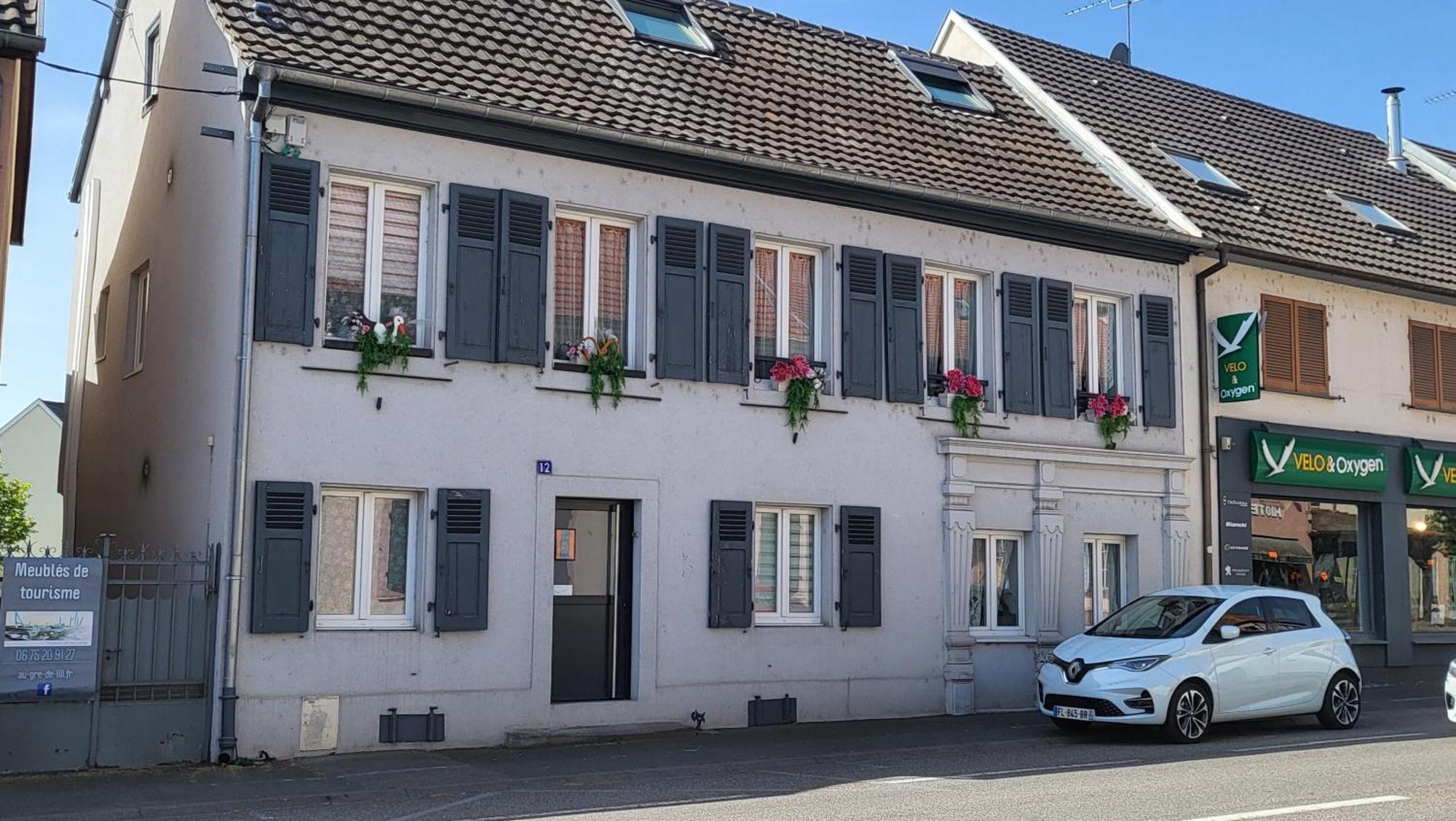 Ferienwohnung Au Gre De L'Ill 'Les Cigognes' Horbourg Exterior foto